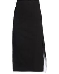 Sportmax - Slim Solid Color Skirt - Lyst