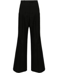 Givenchy - High-Waist Palazzo Trousers - Lyst