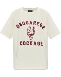 DSquared² - Vintage Fade Just Right Fit T-Shirt - Lyst