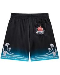 CASABLANCA - Blades Mushroom-Print Shorts - Lyst