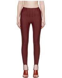 Mugler - Body-Fitting Leggings - Lyst