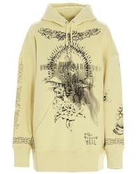 Givenchy - Graphic Printed Cropped Hoodie - Lyst
