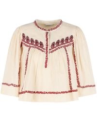 Isabel Marant - 'Juline' And Cotton Blouse - Lyst