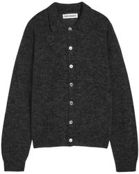 Our Legacy - Evening Brushed Wool-Blend Polo Shirt - Lyst