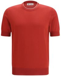 Brunello Cucinelli - Crew-Neck T-Shirt - Lyst