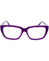 Max Mara - Square Frame Glasses - Lyst