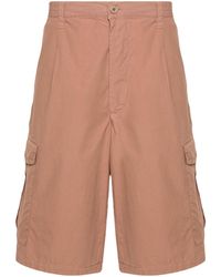 Emporio Armani - Logo Patch Cargo Shorts - Lyst