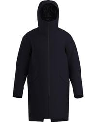 Veilance - Hooded Longline Coat - Lyst