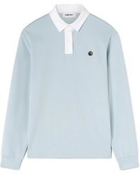Ambush - Logo Plaque Long Sleeved Polo Shirt - Lyst