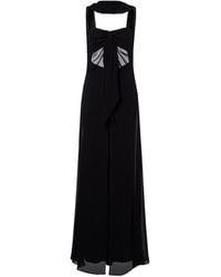 Christopher Esber - Reverse Draped Silk Gown - Lyst
