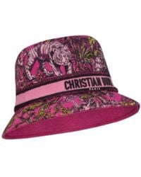 Dior - Christian D-Bobby Toile De Jouy Voyage Fisherman Hat - Lyst