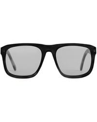 TOTEME - Totême Logo Plaque The Navigators Square-Frame Sunglasses - Lyst