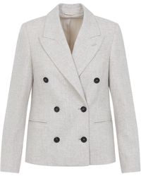 Brunello Cucinelli - Jacket - Lyst