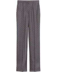 Max Mara - Fauna Straight-Leg Trousers - Lyst