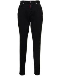 DSquared² - Honey Dyed Curvy Baggy Jeans - Lyst