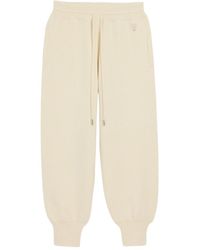 Ami Paris - Ami Ami De Coeur Patch Knit Joggers - Lyst