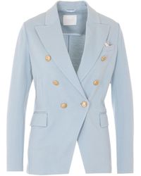 Circolo 1901 - Double-Breasted Blazer - Lyst