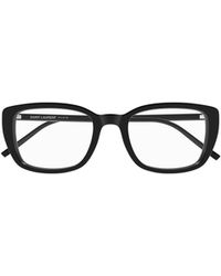 Saint Laurent - Eyewear Square-Frame Glasses - Lyst