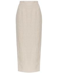 Posse - Emma Midi Skirt - Lyst