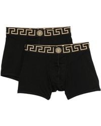 Versace - Greca Medusa Two-Pack Briefs - Lyst
