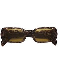 Retrosuperfuture - Rectangle Frame Sunglasses - Lyst