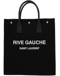 Saint Laurent - Rive Gauche North/South Tote Bag - Lyst
