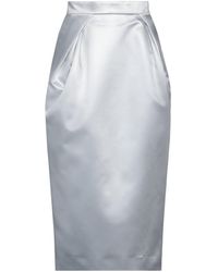 Maison Margiela - Solid-Colored Pleated Skirt - Lyst