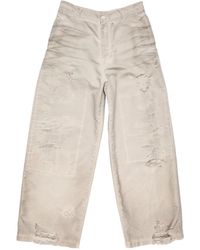 Acne Studios - Mended Distressed Jeans - Lyst