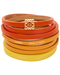 Loewe - Twist Double Bracelet - Lyst