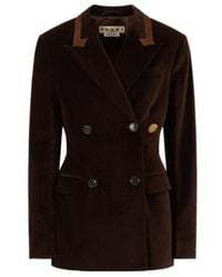 Marni - Velvet Blazer - Lyst