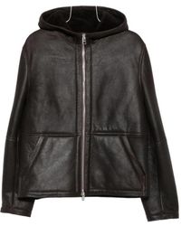 Dondup - Long-Sleeve Leather Jacket - Lyst