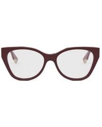 Fendi - Eyewear Cat-Eye Frame Glasses - Lyst
