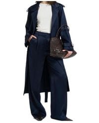 Anine Bing - Double-Breasted Belted Coat - Lyst