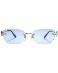 BVLGARI - Rimless Sunglasses - Lyst