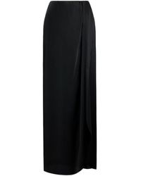 Maison Margiela - Silk Draped Skirt - Lyst