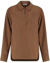 Max Mara - Silk Fabric Shirt - Lyst