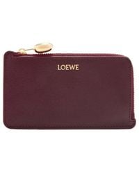Loewe - Pebble Zipped Coin Cardholder - Lyst