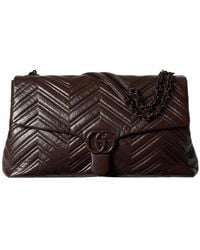 Gucci - Gg Marmont Medium Shoulder Bag - Lyst