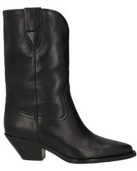 Isabel Marant - Plain Colour Ankle Boots - Lyst