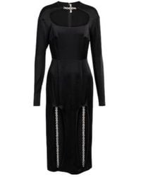 Christopher Kane - Cutout Embellished Midi Dress - Lyst