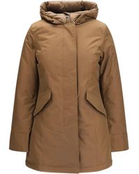 Woolrich - Hooded Padded Arctic Parka Coat - Lyst