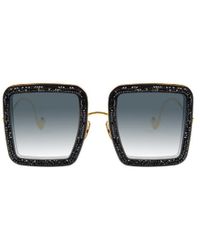 Anna Karin Karlsson - Beaming Sky Square Frame Sunglasses - Lyst