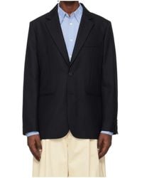 Studio Nicholson - X Aaron Levine Collaboration Burlington Long-Sleeved Blazer - Lyst