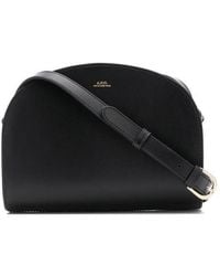 A.P.C. - Demi Lune Crossbody Bag - Lyst