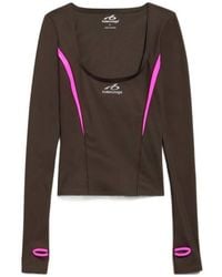 Balenciaga - Techwear Fitted Long Sleeve Top - Lyst