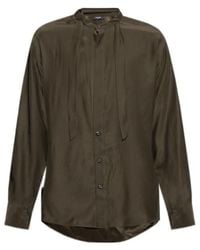 DSquared² - Satin Tie Dropped Shoulder Shirt - Lyst