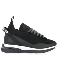 DSquared² - Logo-Print High-Top Sneakers - Lyst