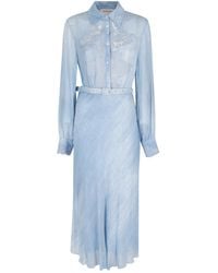 ERMANNO FIRENZE - Long Sleeve Dress - Lyst