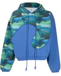 ERL - Fleece Hoodie - Lyst