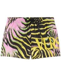 Versace - Printed Swimming Trunks - Lyst